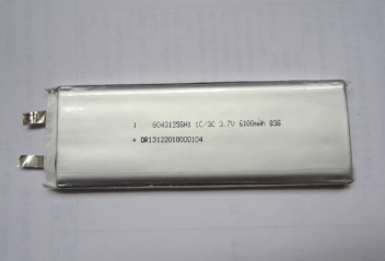  high energy density lipo battery 8043125 3.7V6100mAh